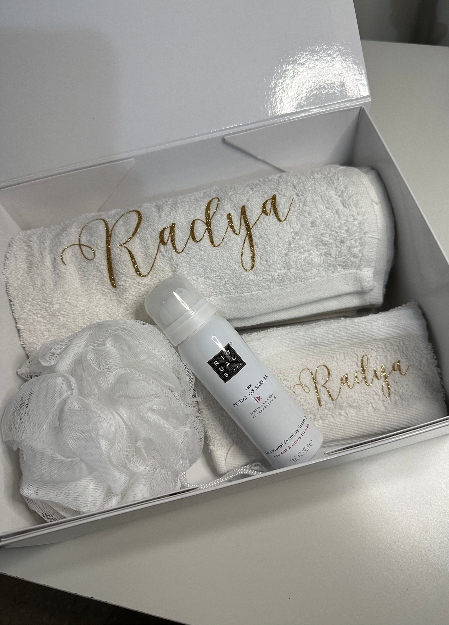 Box bain premium - Blanc