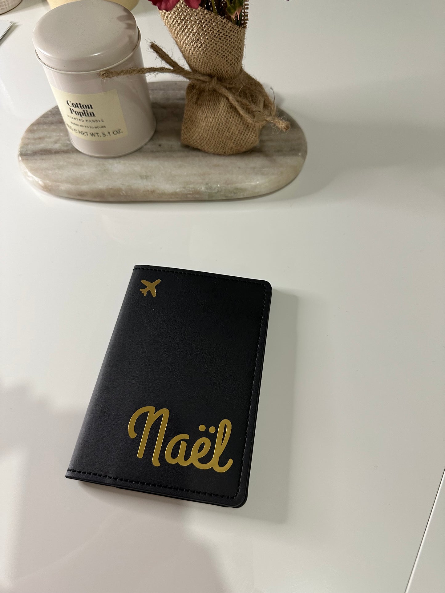 Protège passeport - Noir