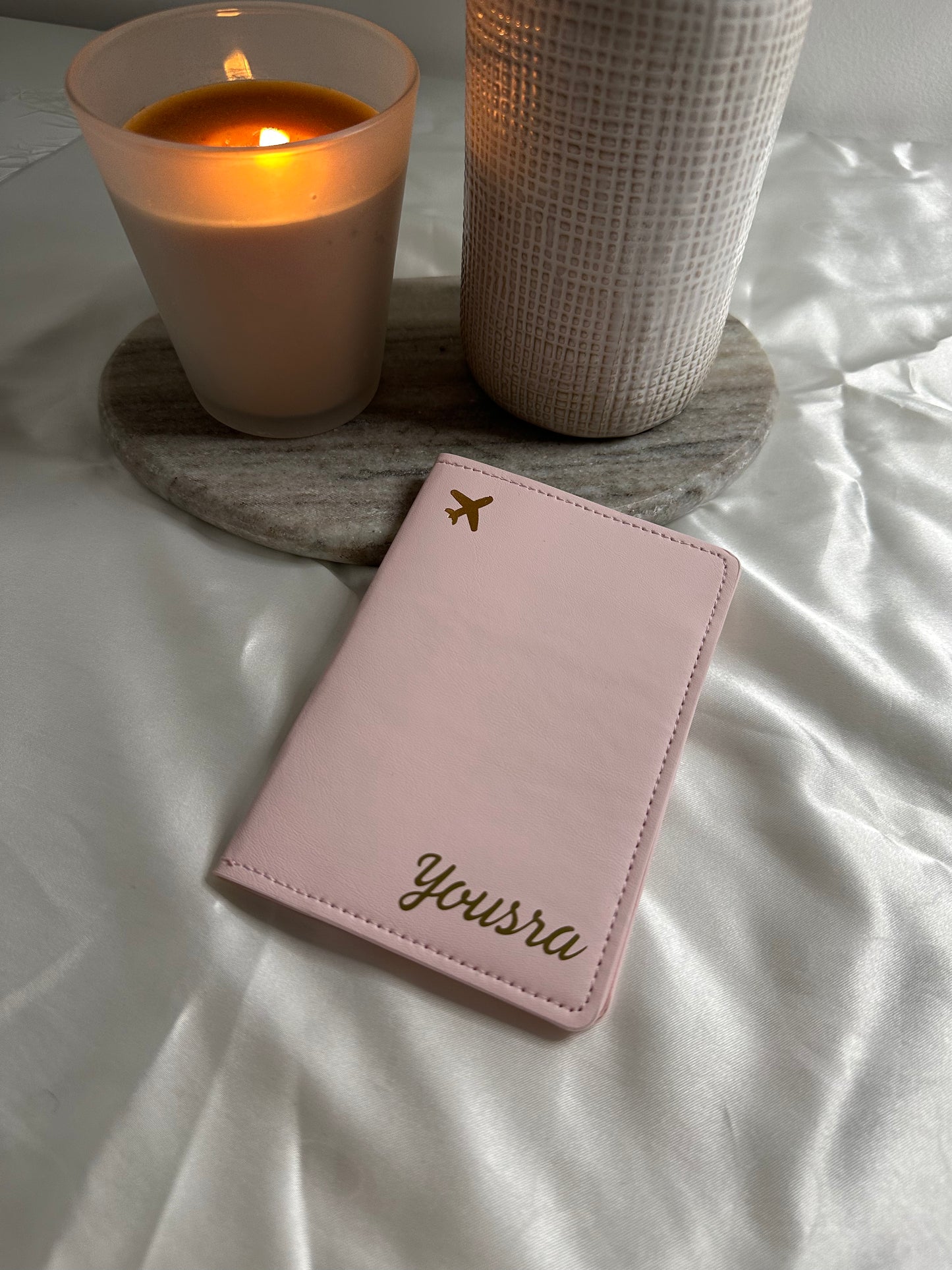 Protège passeport - Rose