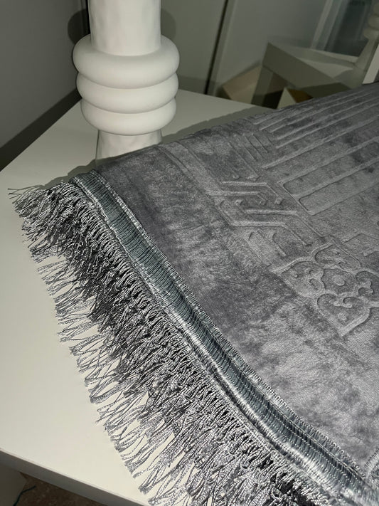 Tapis épais personnalisé - Gris